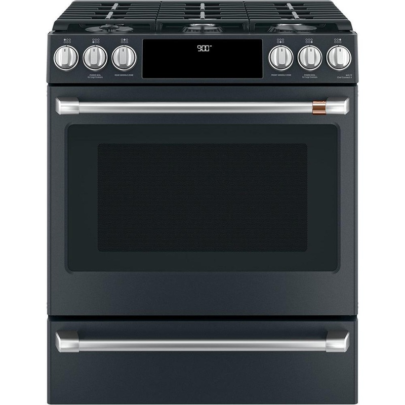Caf Cuisinire binergie encastrable de 30 po avec tiroir chauffant CC2S900P3MD1