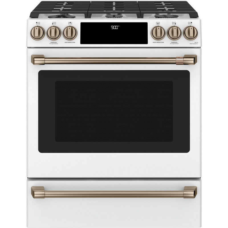Caf Cuisinire encastr  binergie de 30 po. avec tiroir chauffant CC2S900P4MW2