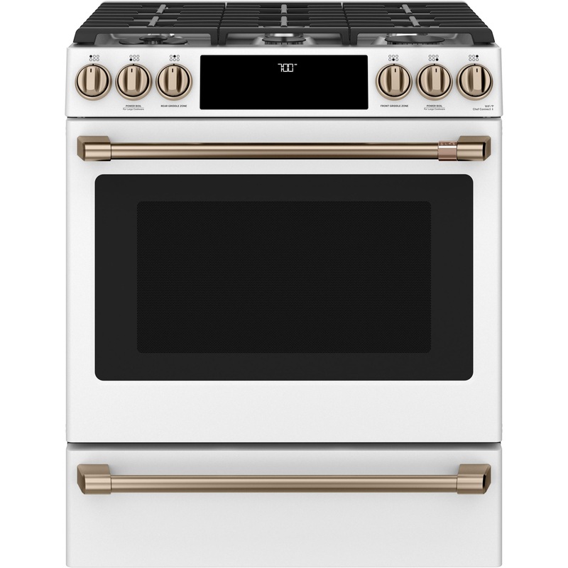Caf Cuisinire intgre  gaz de 30 po avec technologie convection CCGS700P4MW2