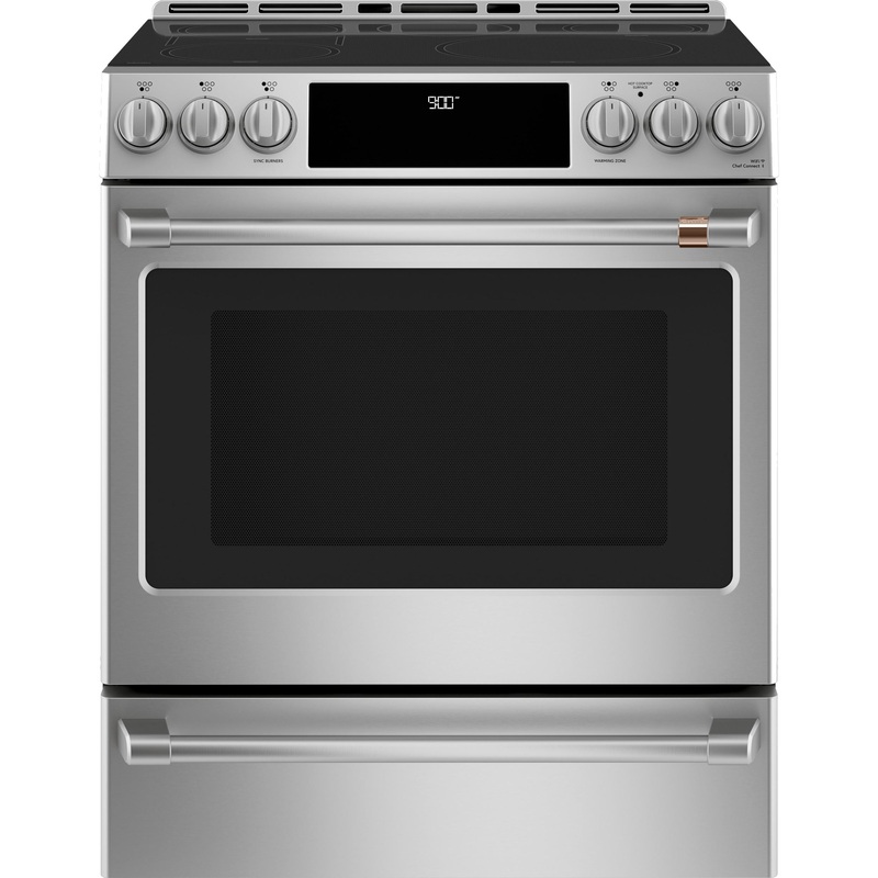 Caf Cuisinire intgre  induction de 30 po avec tiroir rchaud CCHS900P2MS1