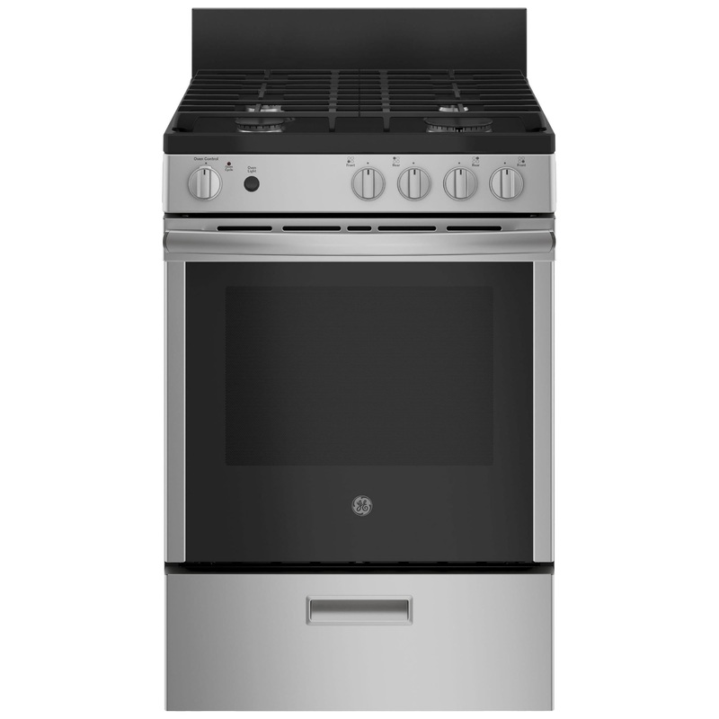 GE Cuisinire amovible  gaz de 24 po JCGAS640RMSS