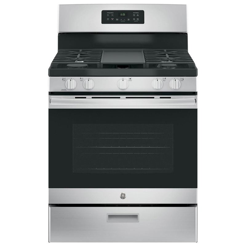 GE Cuisinire  gaz de 30 po avec nettoyage  la vapeur JCGBS66SEKSS