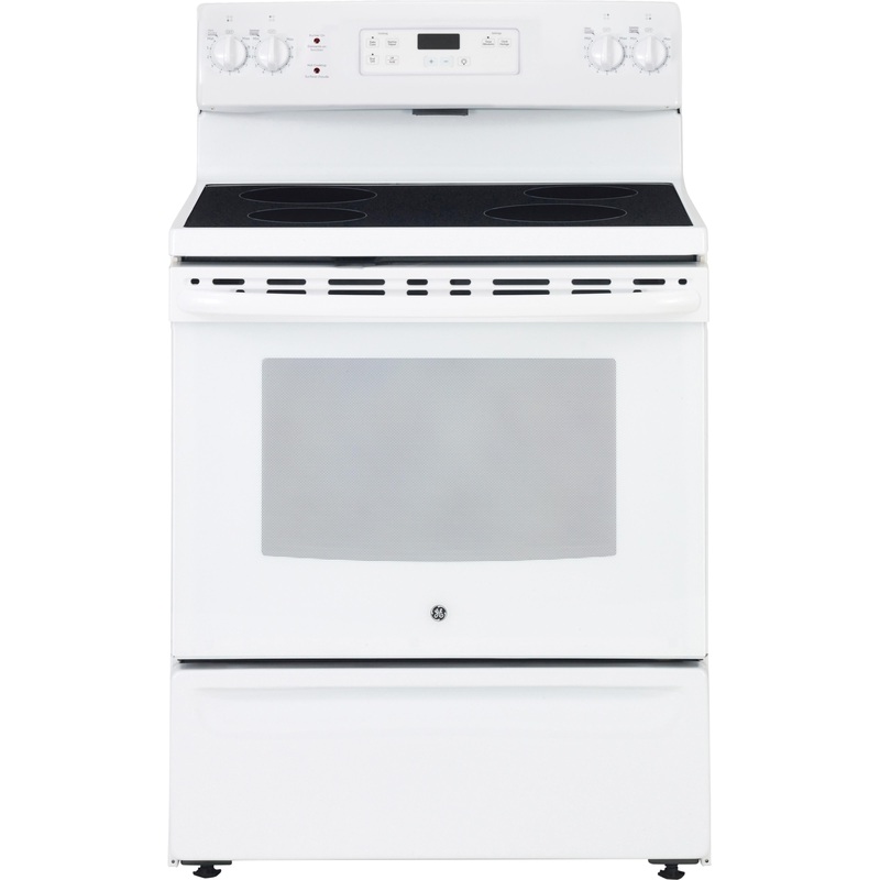 GE Cuisinire standard lectrique de 30 po  surface lisse JCBS630DKWW