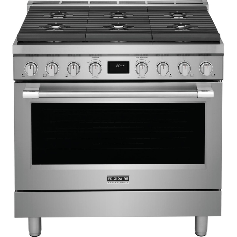 Frigidaire Professional Cuisinire amovible binergie de 36 pouces avec technologie convection PCFD3670AF