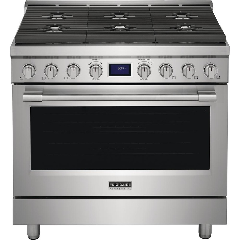 Frigidaire Professional Cuisinire amovible de 36 pouces avec technologie convection vritable PCFG3670AF