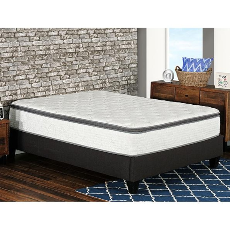 Primo International Matelas Fuzion 12  Euro plateau pour lit simple