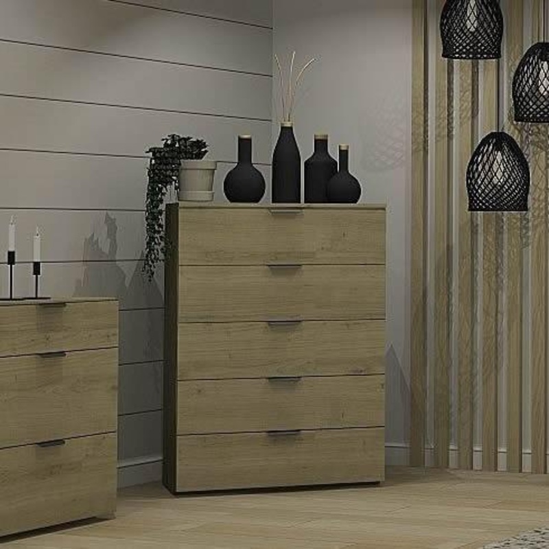 MEQ Chiffonnier  5 tiroirs 9158-C5