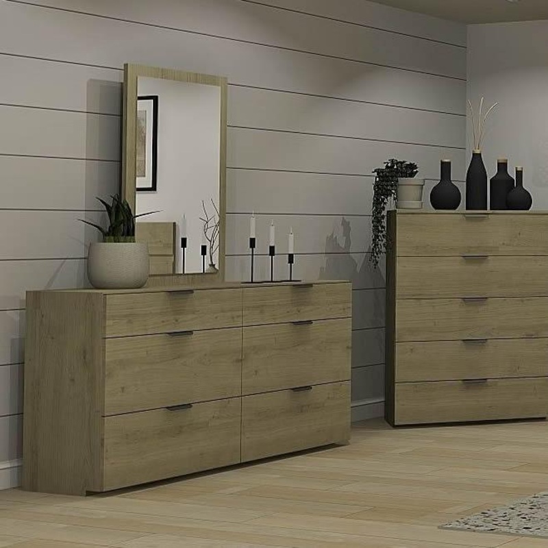 MEQ Miroir pour commode 9158-MC