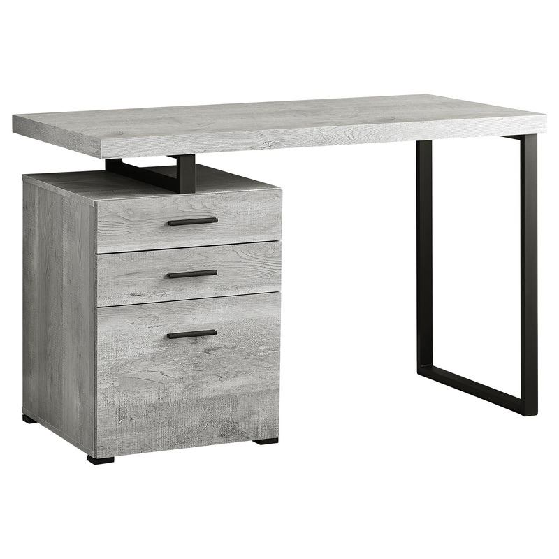 Monarch Bureau d'ordinateur - Gris/Noir I 7409