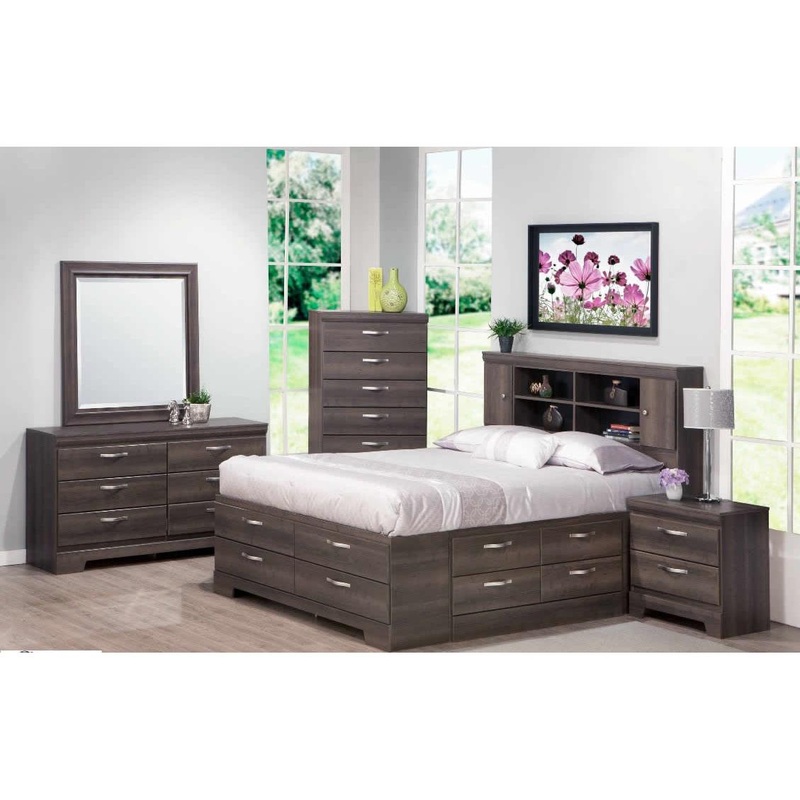 Dynamic Furniture Composantes pour lits Panneau de chevet 378-753