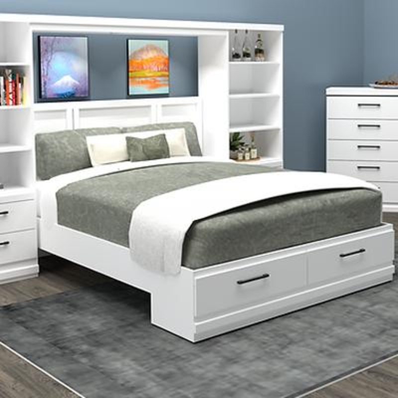 Dynamic Furniture Composantes pour lits Panneau de chevet 740-613