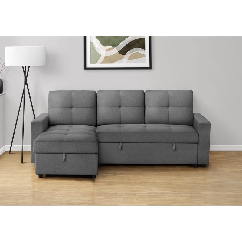 Monarch Mobilier modulaire convertible en tissu 8A14-956
