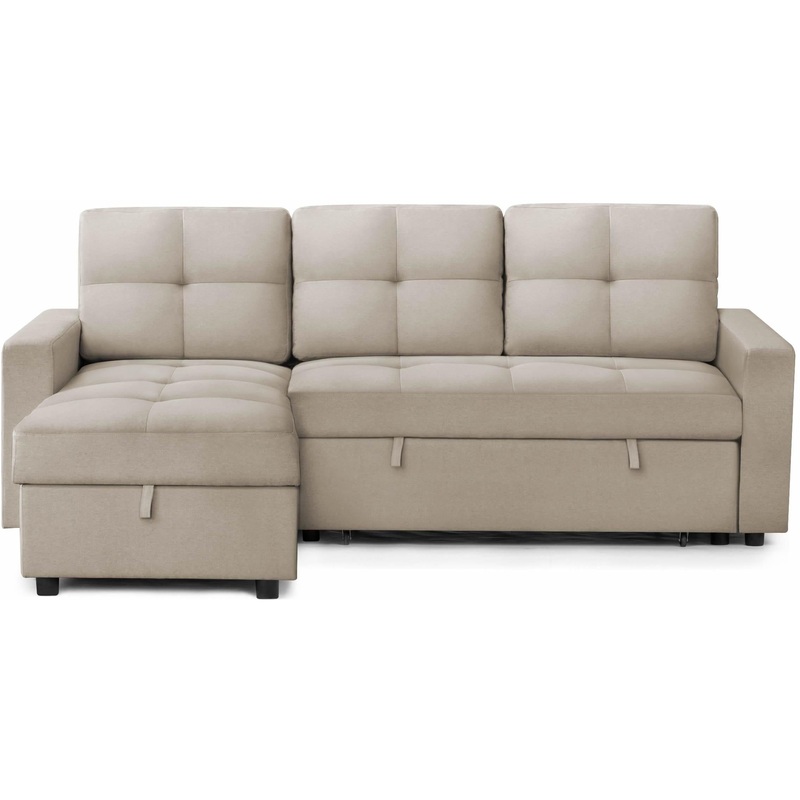 Monarch Mobilier modulaire convertible en tissu 8A2414-BGE
