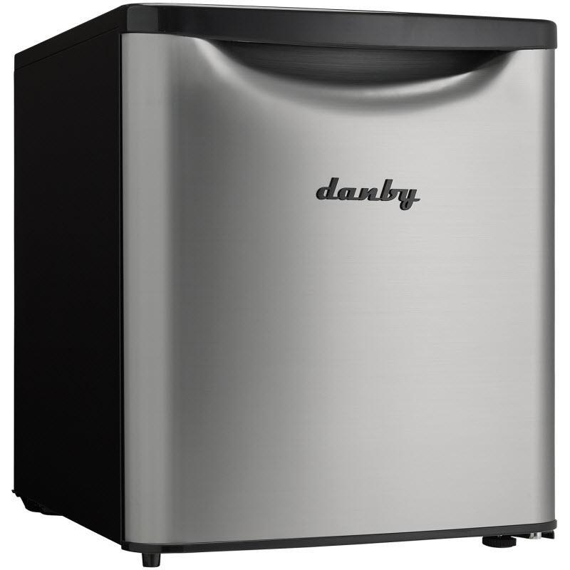 Danby Rfrigrateur compact de 18 po, 1.7 pi cu DAR017A3BSLDB