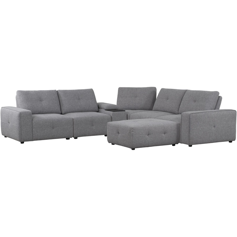 Primo International Mobilier modulaire 7-pices Rohan en tissu Rohan