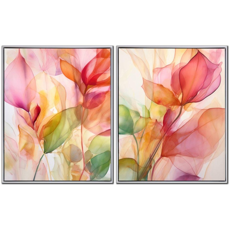 Streamline Art Dcor pour la maison Art Mural XWBG24249-50