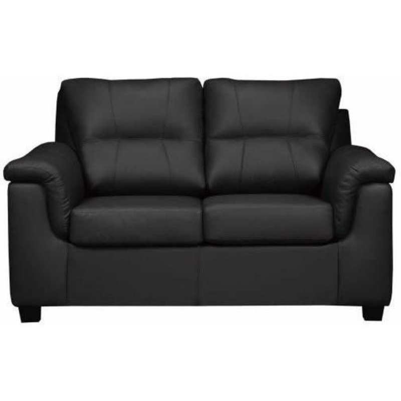 Aman Furniture Causeuse fixe en cuir 4900