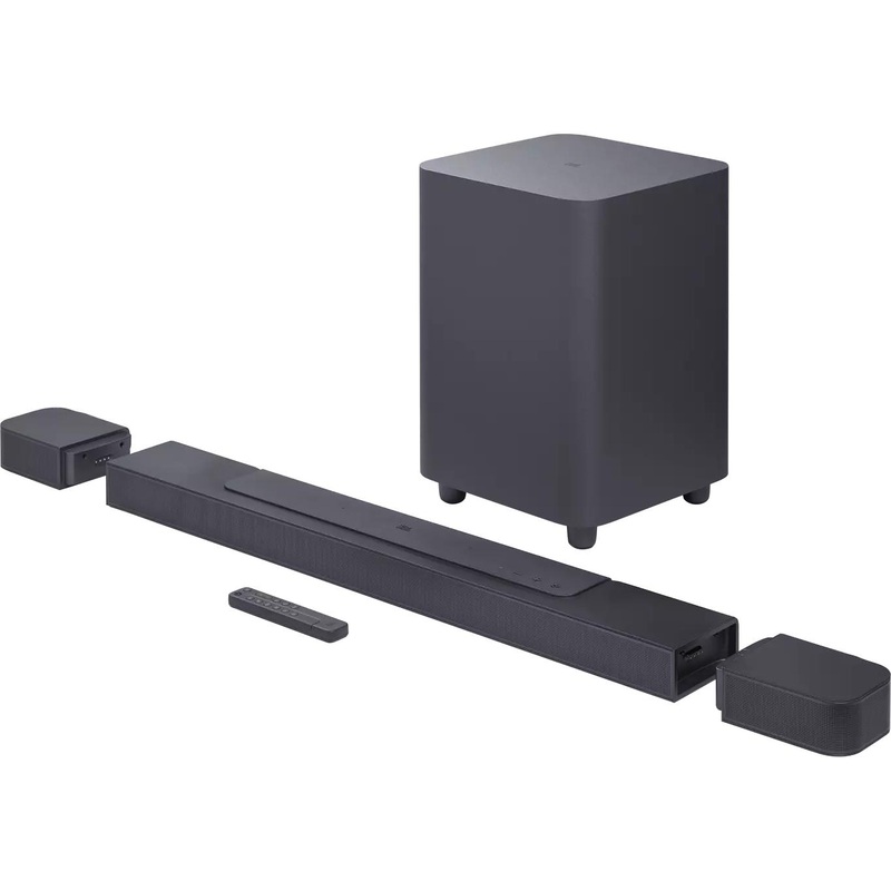 JBL Barre de son  5.1 canaux avec haut-parleurs surround dtachables et Dolby Atmos JBLBAR700PROBLKAM